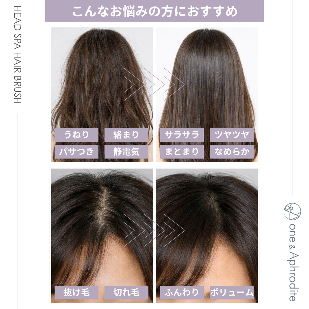 
                  
                    ワンアンドアフロディーテ ヘッドスパ ヘアブラシ
                  
                