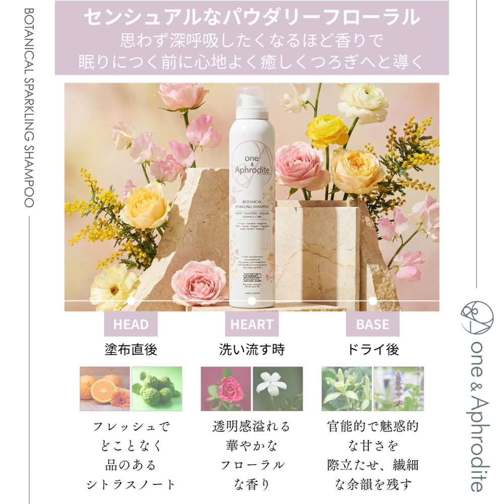 
                  
                    【セット割】ワンアンドアフロディーテ スパークリング シャンプー 2本セット
                  
                